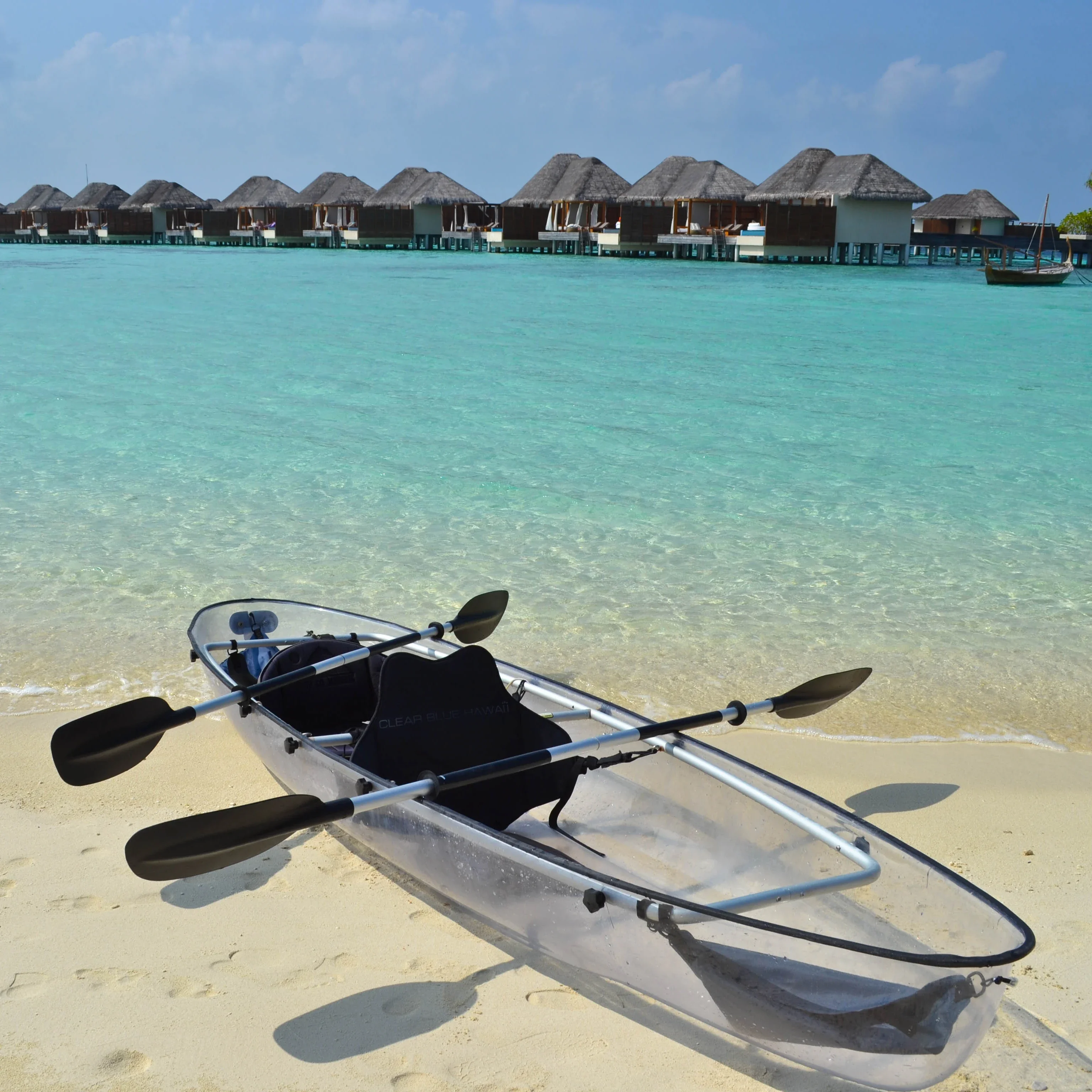 ULTTY Popular Transparent Kayak, Double Kayak, Canoe, Multi-Person Water Canoe (2 Person)