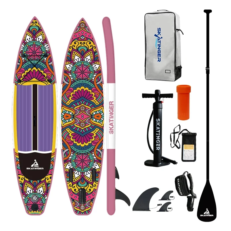 SKATINGER 11'6" Nadmuchiwana deska Padel Surf do surfowania i zabawy w wodzie