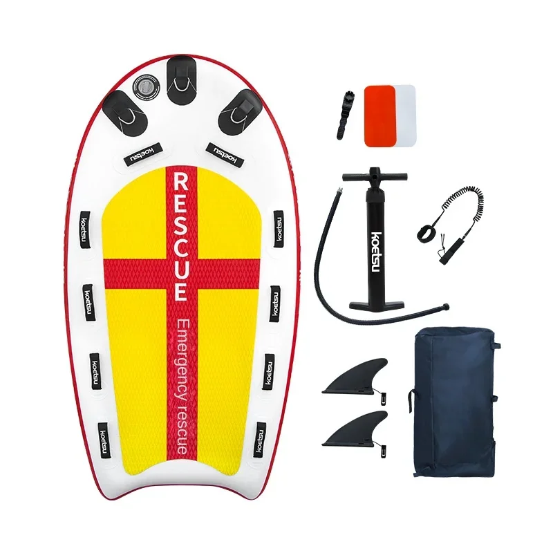 Adult Surfboard & Stand Up Paddle (SUP) Safety Equipment: Inflatable PVC Paddle Board for Adults, Kids, and Water Sports