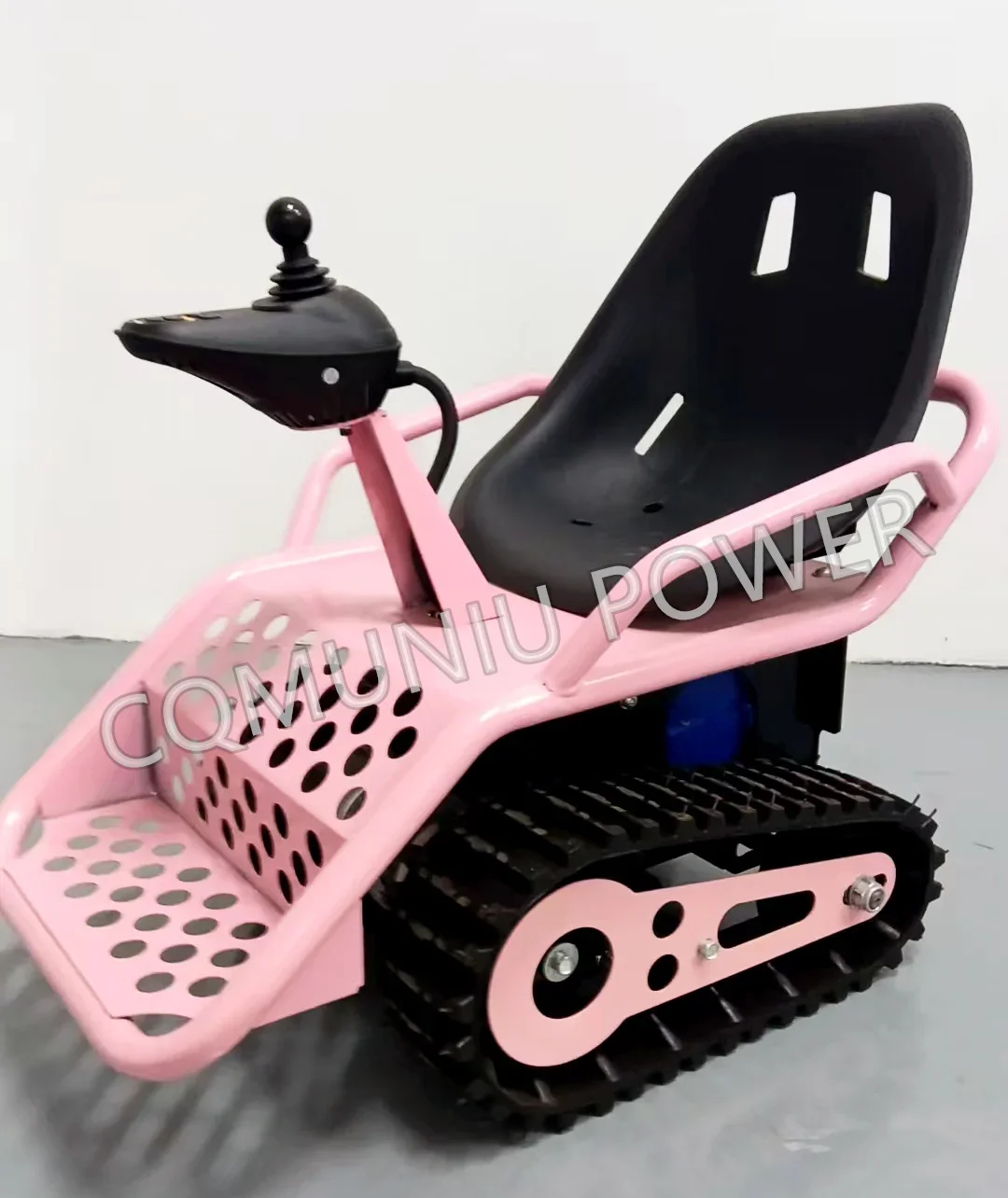 Mini tanque eléctrico con orugas para montar - Kart todoterreno para niños