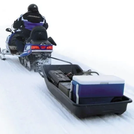 Compact All-Purpose Sled: Cargo Sled, Snow Sled, Flexible Flyer - Plastic