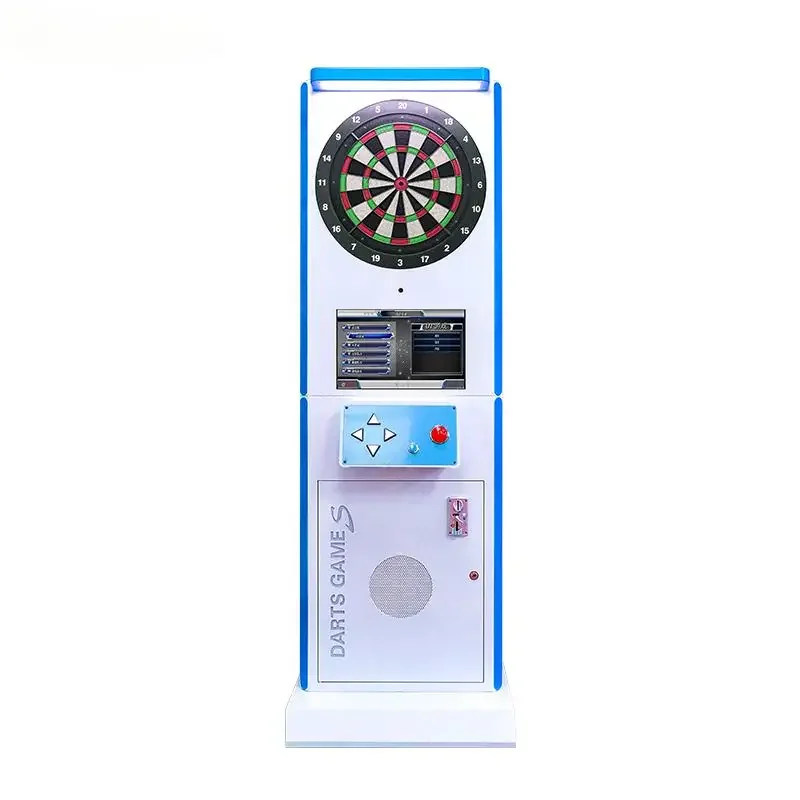 Professional LCD Electronic Dartboard Machine - Coin Operated with 12 Darts & 100 Extra Tips