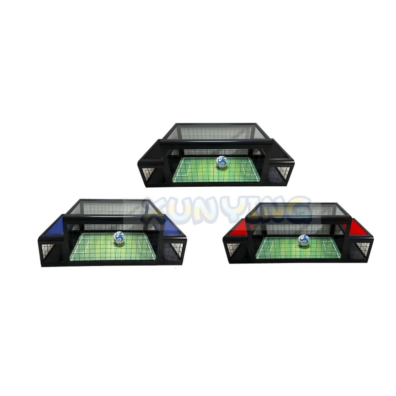 Consola de juegos arcade de futbolín bajo mesa: mesa de futbolín para niños y adultos