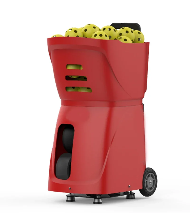 APP-Controlled Tennis & Pickleball Machine - Indoor/Outdoor Training, ABS Material for Sports Grounds