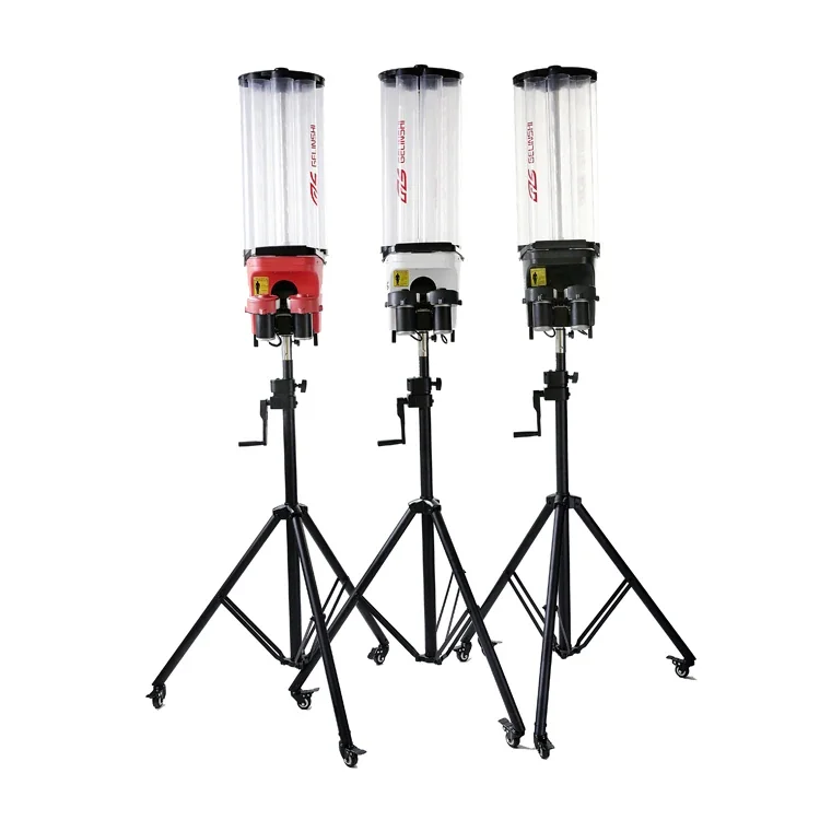 Automatischer Badminton-Federballzuführer GLS-16303 - Tragbare Trainingsaufschlagmaschine