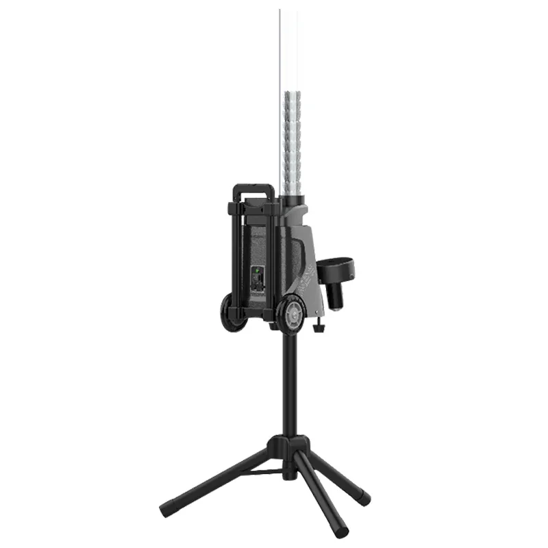 Mini máquina de entrenamiento de bádminton con control remoto por aplicación y dispensador de pelotas