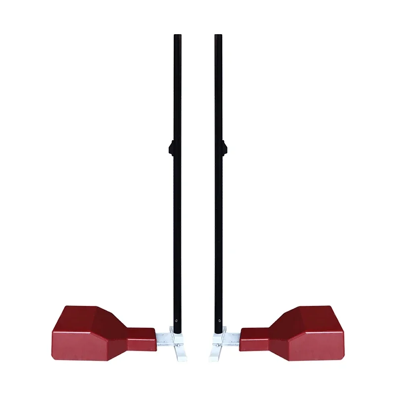 Höhenverstellbares, tragbares Badminton-Set mit schwerem Standfuß für den Innen- und Außenbereich