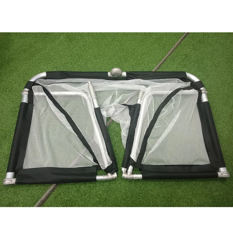 Mini Folding Aluminium Football Goal - Soccer Innovations Quick Fold Aluminum Goals