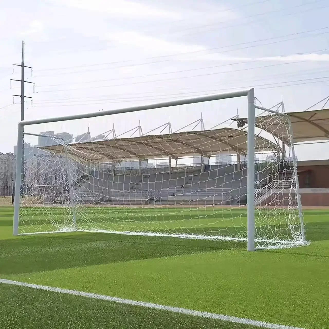 Tragbares Fußballtor aus Aluminiumlegierung (Fußball)