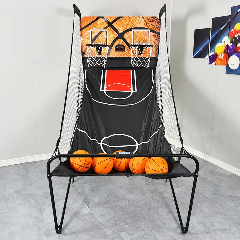 Dual Shot Basketball Arcade Game - Indoor/Outdoor, 2 Player with Electronic Scorer (TB-1920)