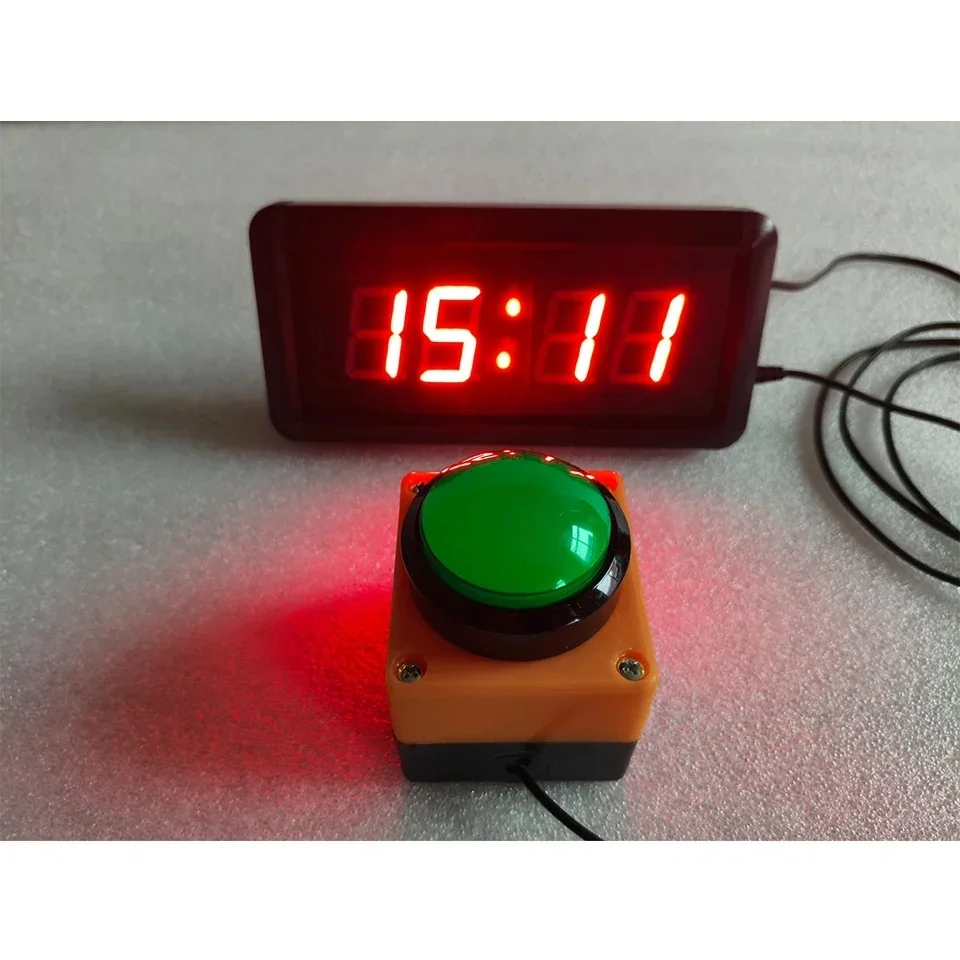 LED Digital Button Timer Countdown Stop Watch & Chronometer with Remote Control Ideal for School, Competitions and Games