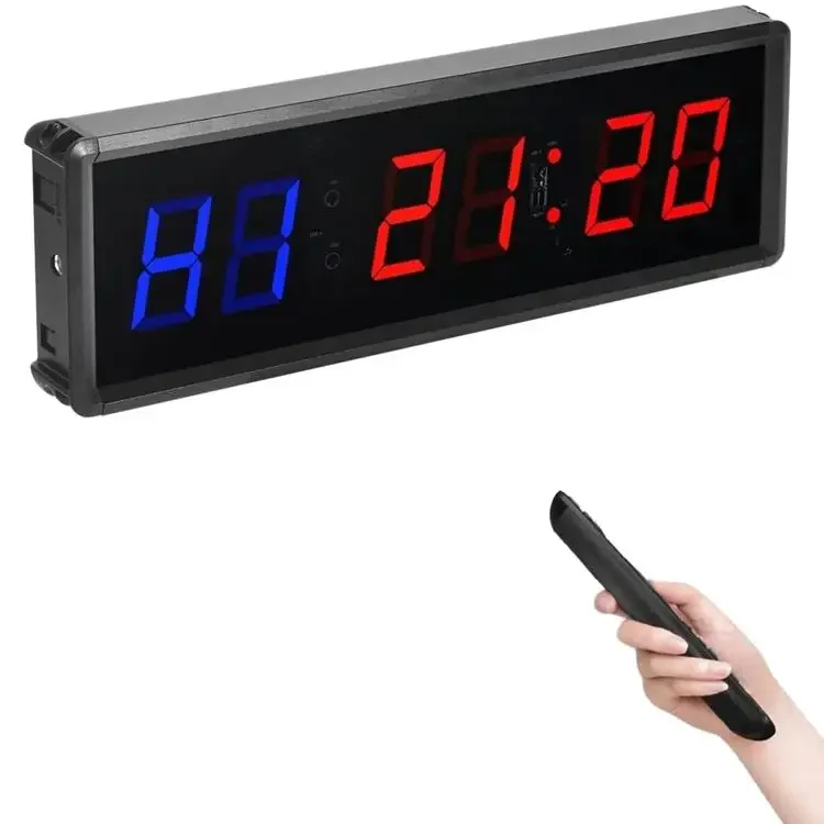 Minuteur de fitness multifonction à 6 chiffres pour intervalles de cycle KYX-0015