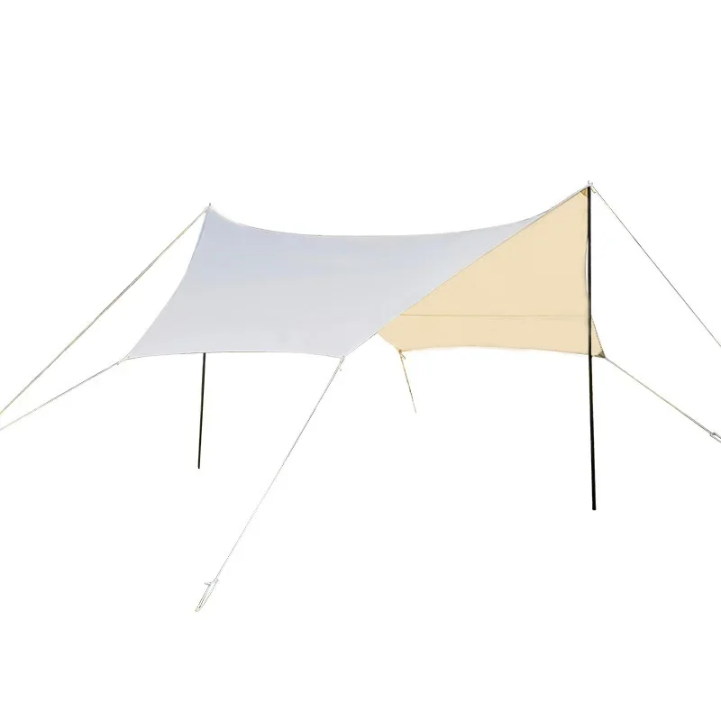 Namiot przeciwsłoneczny Muxi Hexagonal Canopy, wodoodporny, luksusowy, na kemping, piknik, kolację i wypoczynek – dla wielu osób