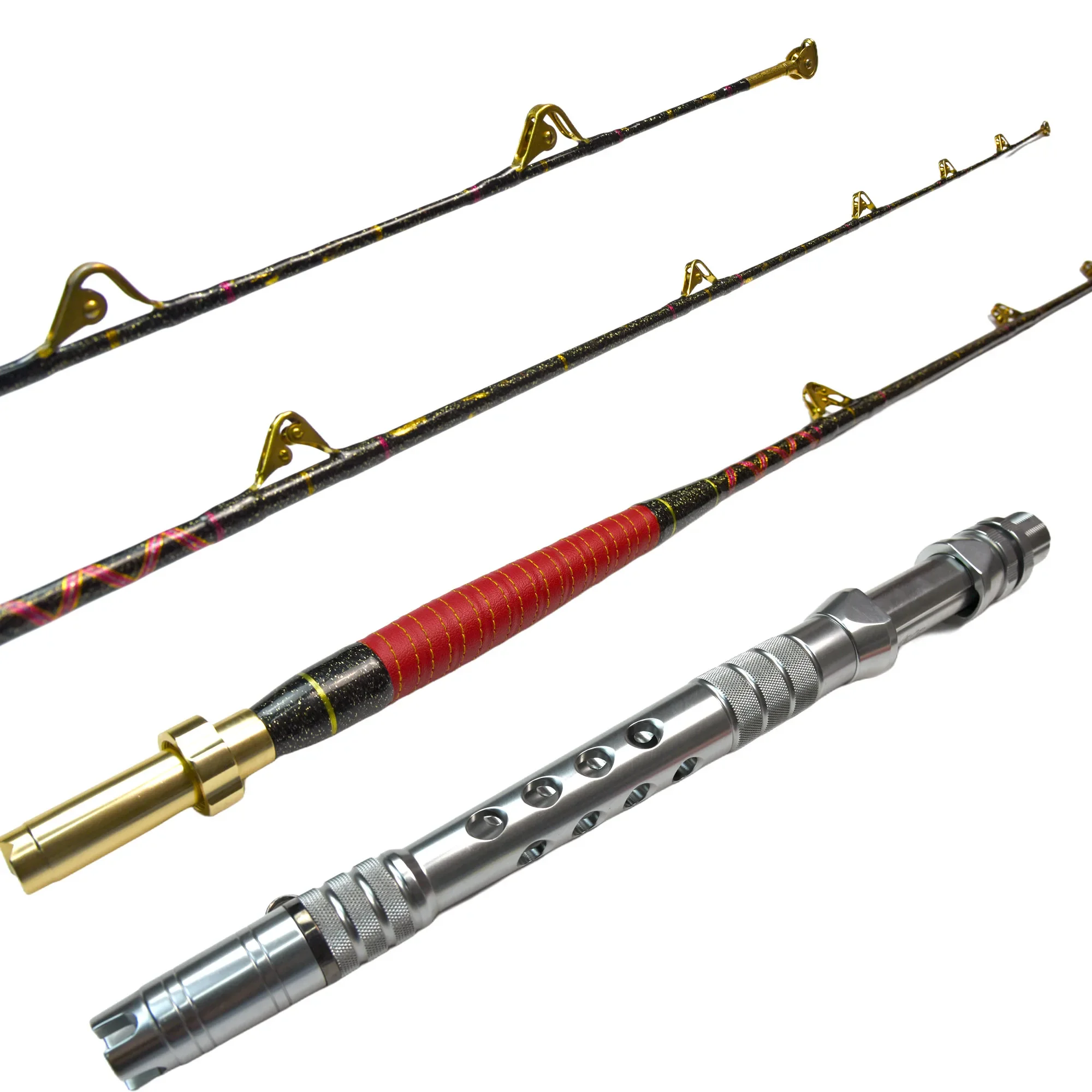 Superkova hiilikuituinen 50 kg:n uisteluvapa ison riistan kalastukseen merellä ja joissa