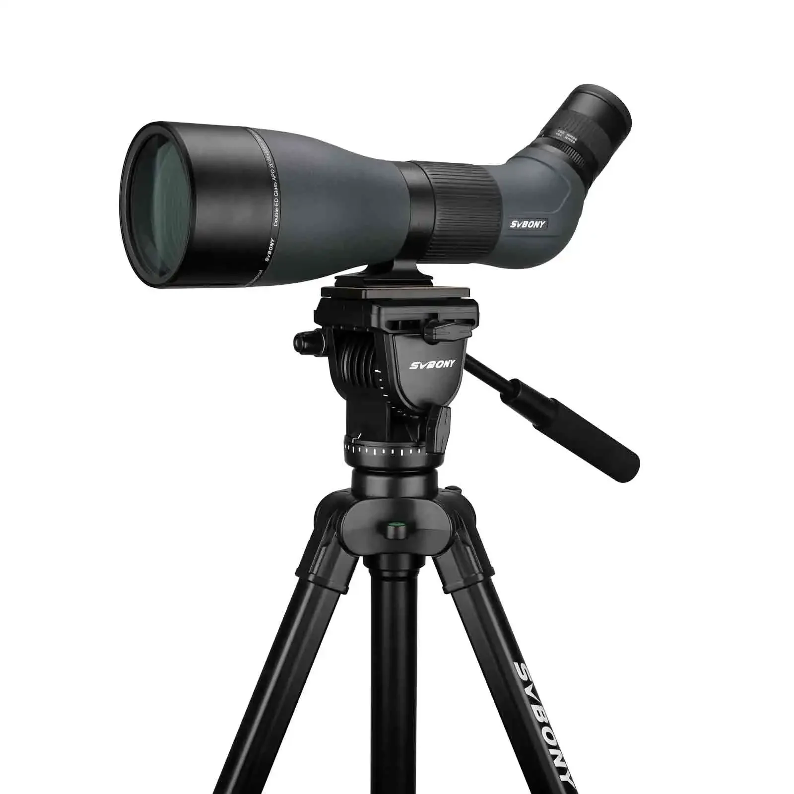 Longue-vue professionnelle APO 85 mm à grossissement variable 20x-40x-60x avec trépied pour l'observation des oiseaux