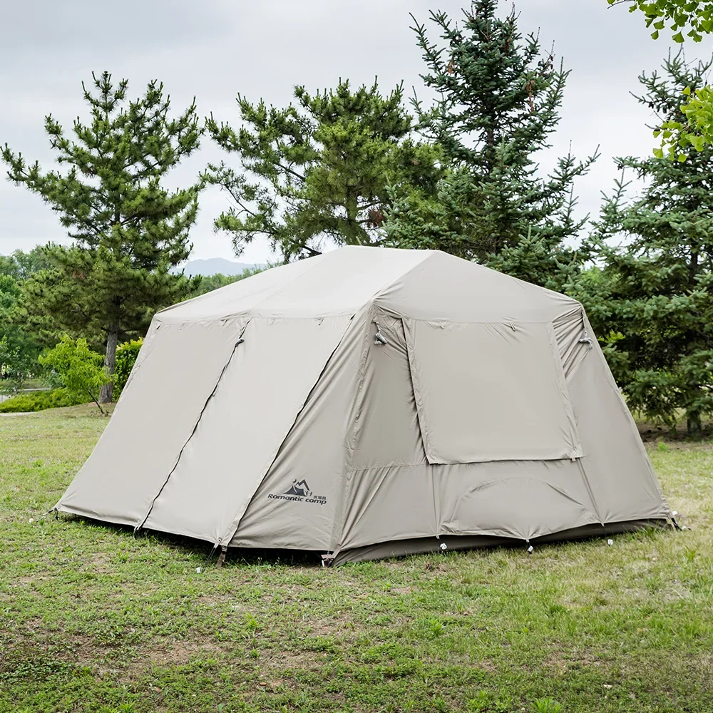 Tienda de campaña familiar de playa con protección automática contra tormentas - Capacidad extra grande - Portátil