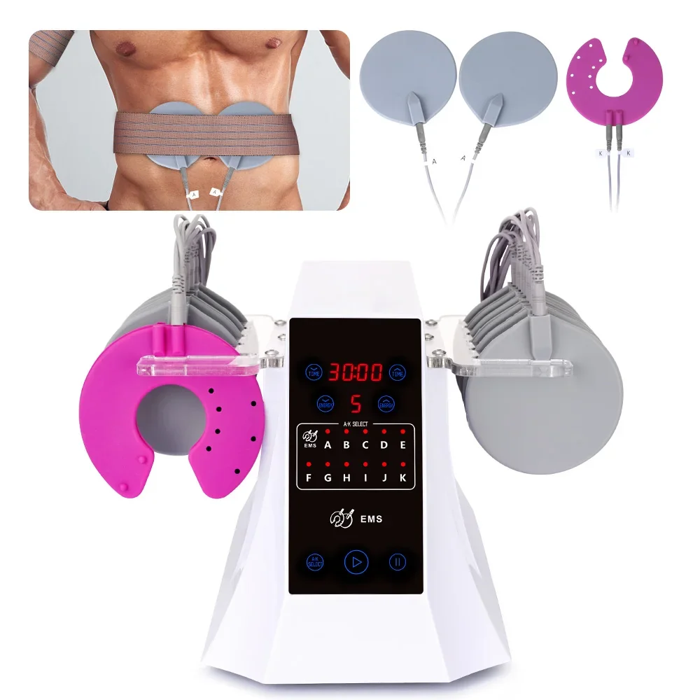 Máquina de desintoxicación corporal por microcorriente y estimulación muscular (EMS)