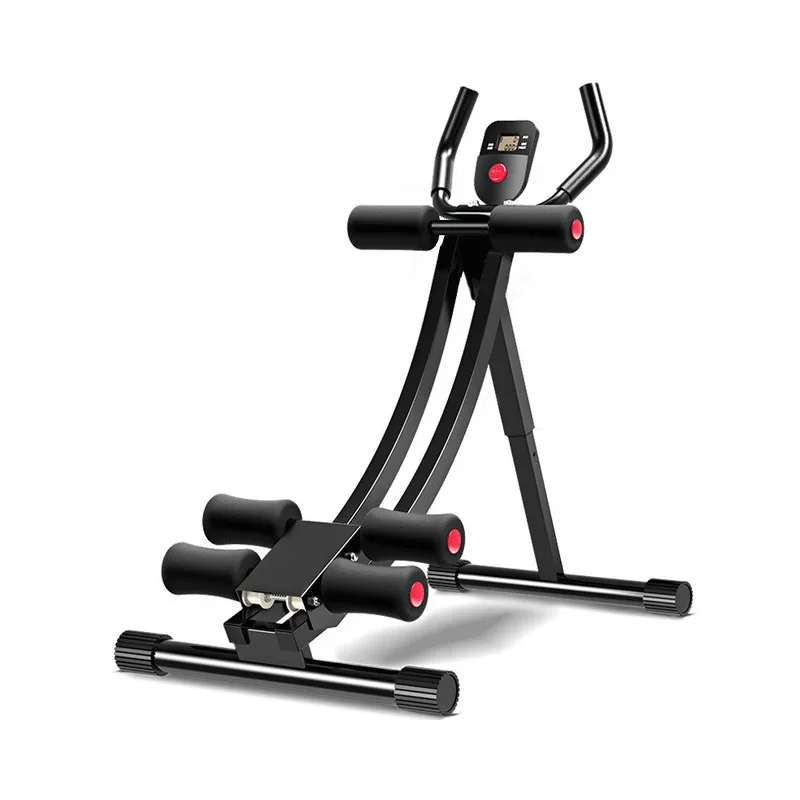 Bauchmuskeltrainer für Taillenübungen, Total Crunch-Maschine, Bodybuilding-Gerät für Bauchmuskeltraining