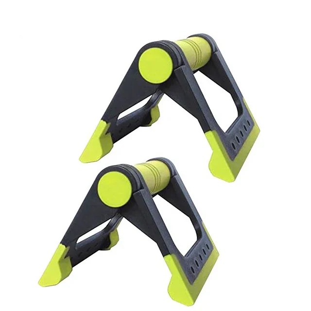 Składane drążki do pompek z wyściełanymi uchwytami – zestaw stojaków do pompek do treningu siłowego