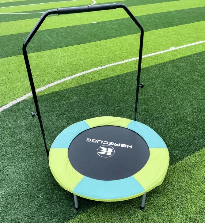 Trampolina do ćwiczeń w pomieszczeniach dla dorosłych – cicha i bezpieczna z amortyzowaną powierzchnią odbijającą