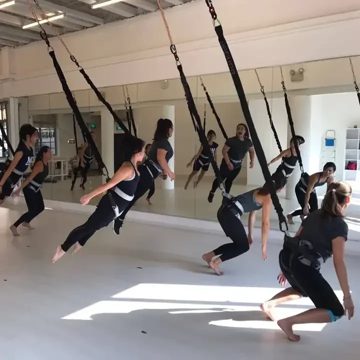 Ilmahyppy- ja tanssitreenisarja (50kg-100kg) Joogabenji-köysi