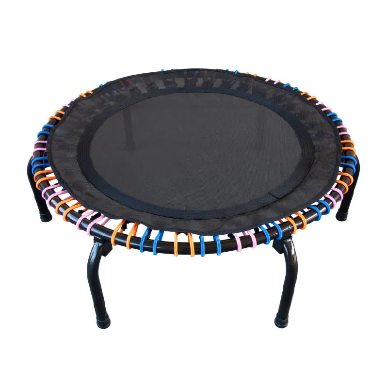 Trampoline de fitness pliable en PVC durable pour intérieur/extérieur - Idéal pour la perte de poids et la sécurité à domicile