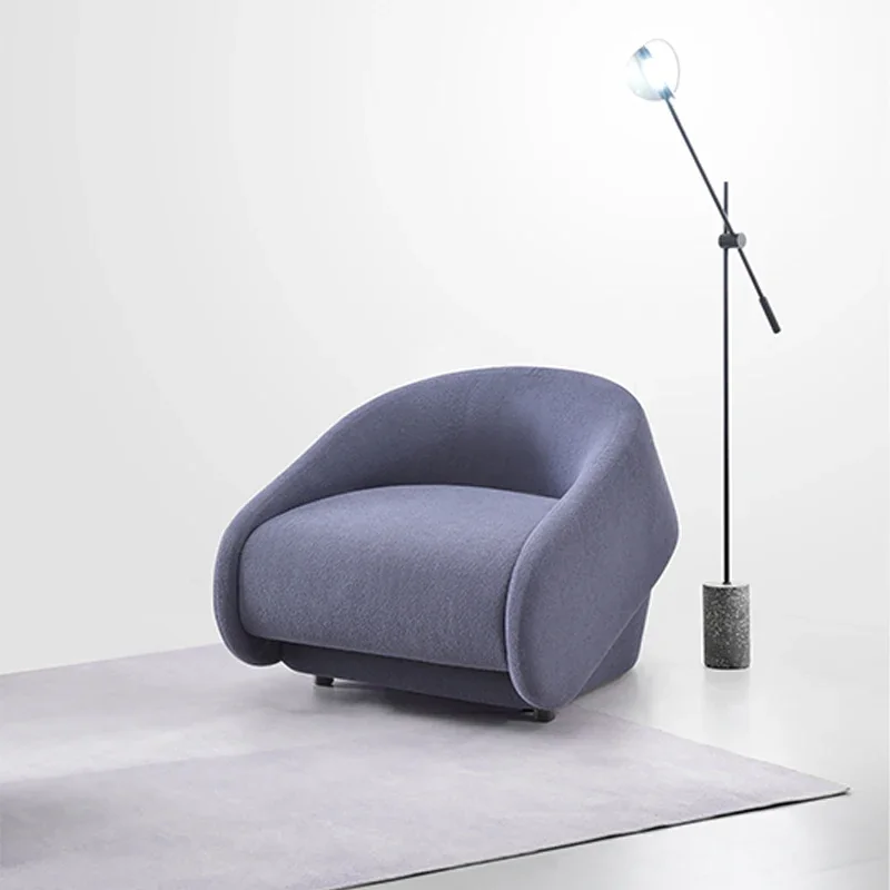 Nordic-vuodesohva yhdelle hengelle - kokoontaitettava nojatuoli - violetti kangas