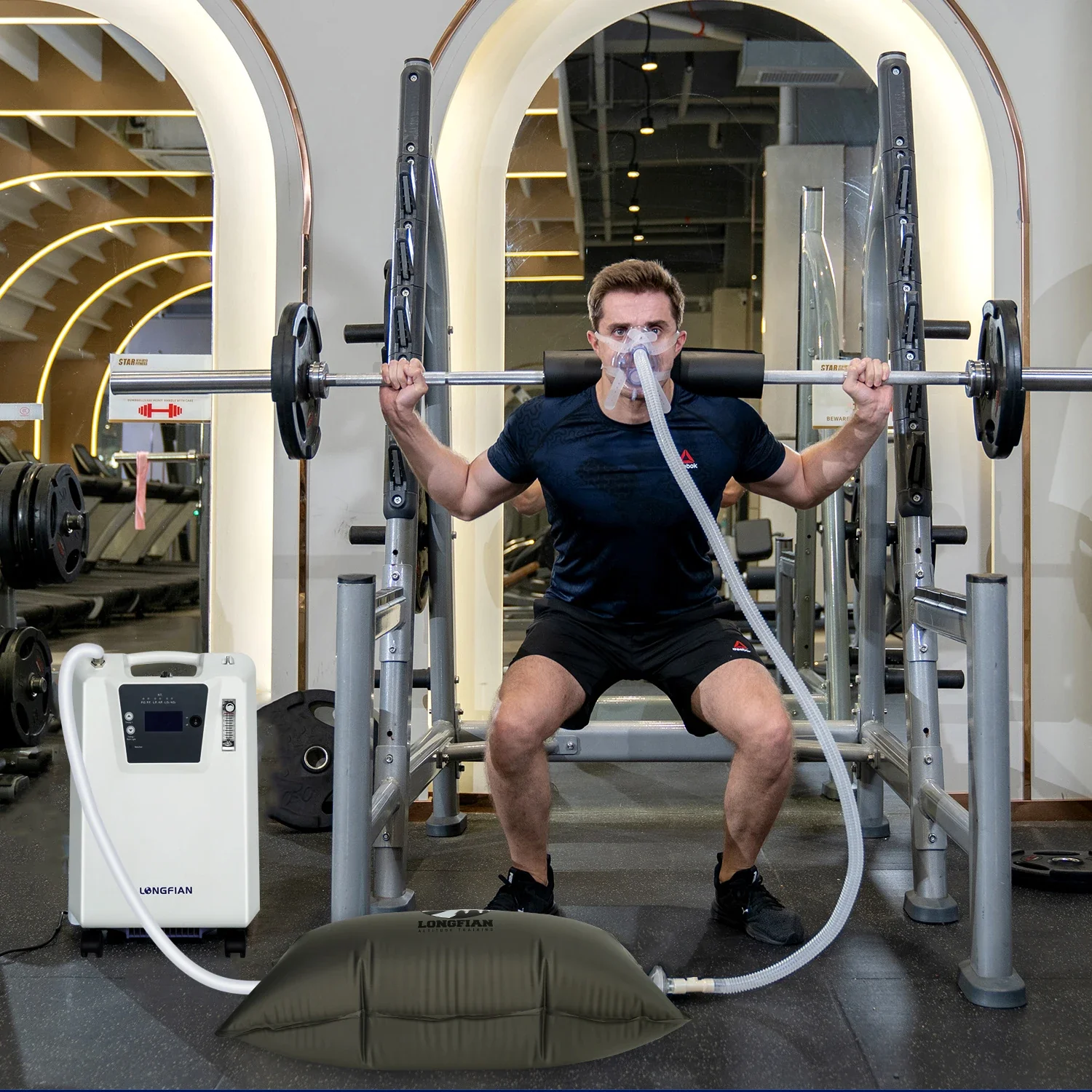 Hypoxic Breathing Trainer: Intermittent Hypoxic Therapy Altitude Simulator for Sports