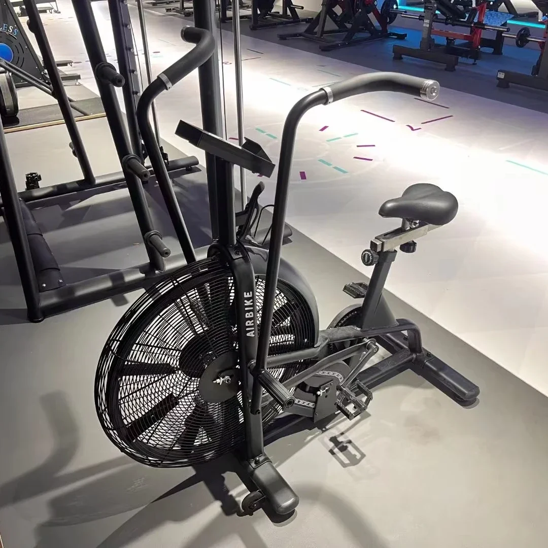 Vélo d'appartement Assault Bike avec écran LED - Vélo de spinning d'intérieur - Vélo de fitness à résistance au vent pour la maison