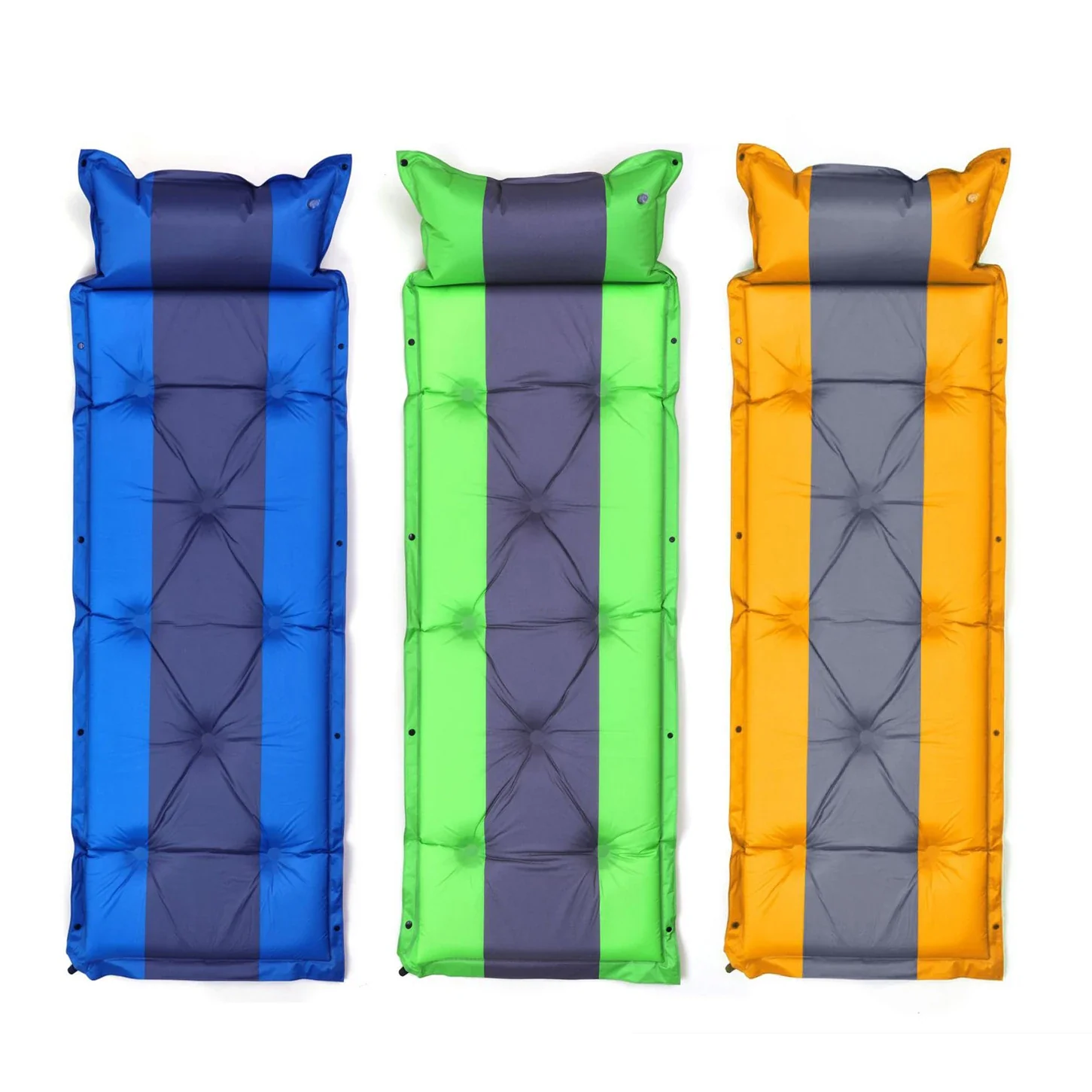 Portable Self-Inflating Camping Sleeping Mat - 2" Thick (Outdoor Backpacking)