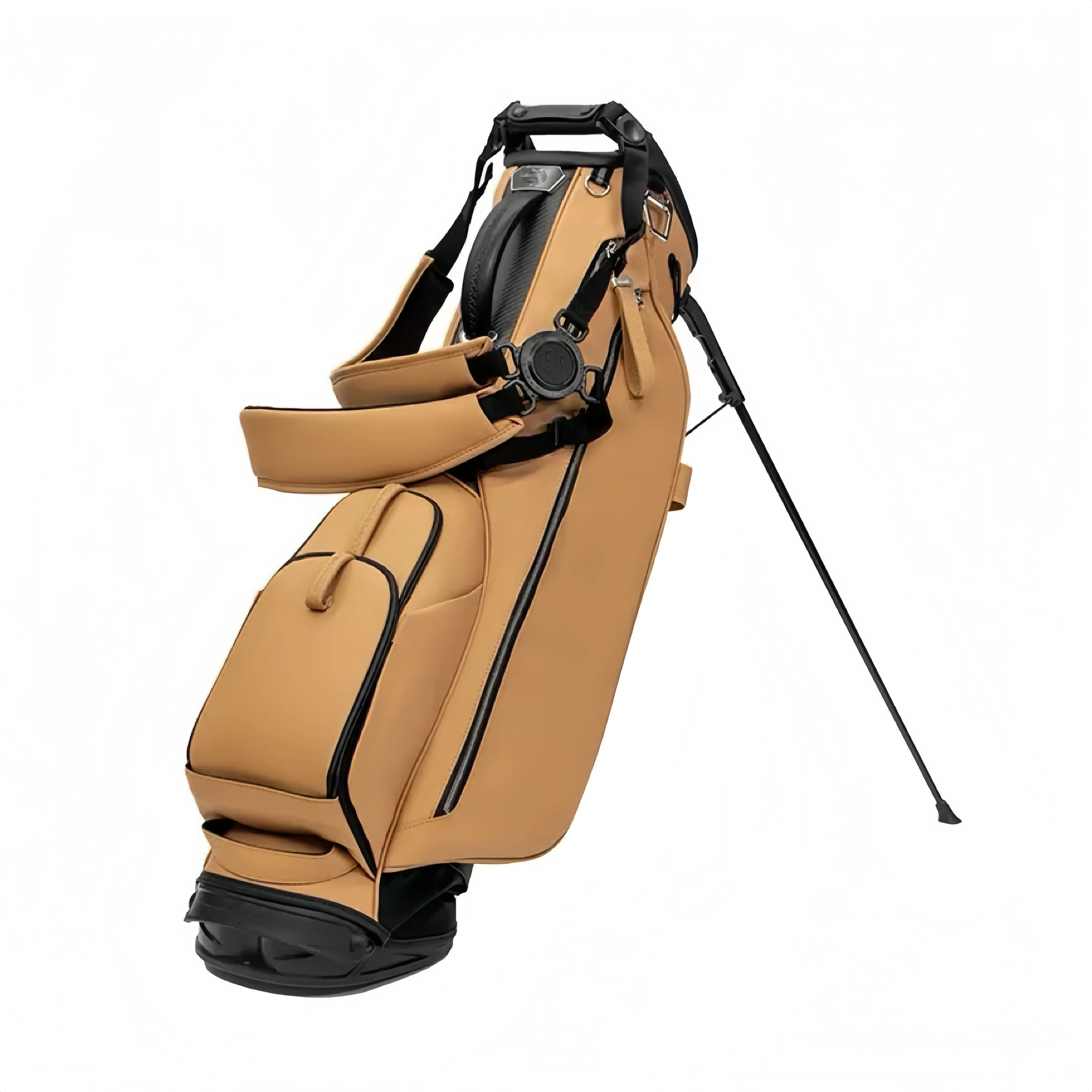 Old Money High-End Lightweight Stand Golf Bag - Carbon Fiber & Wear-Resistant (Men & Women)