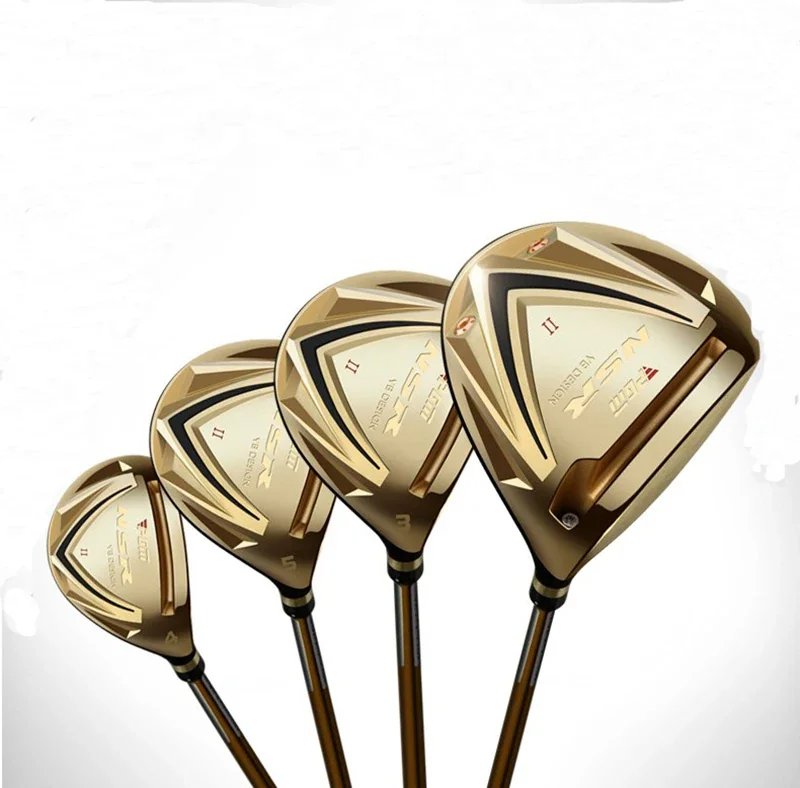 Niestandardowy kij golfowy PGM Anniversary Black/Gold z aluminium