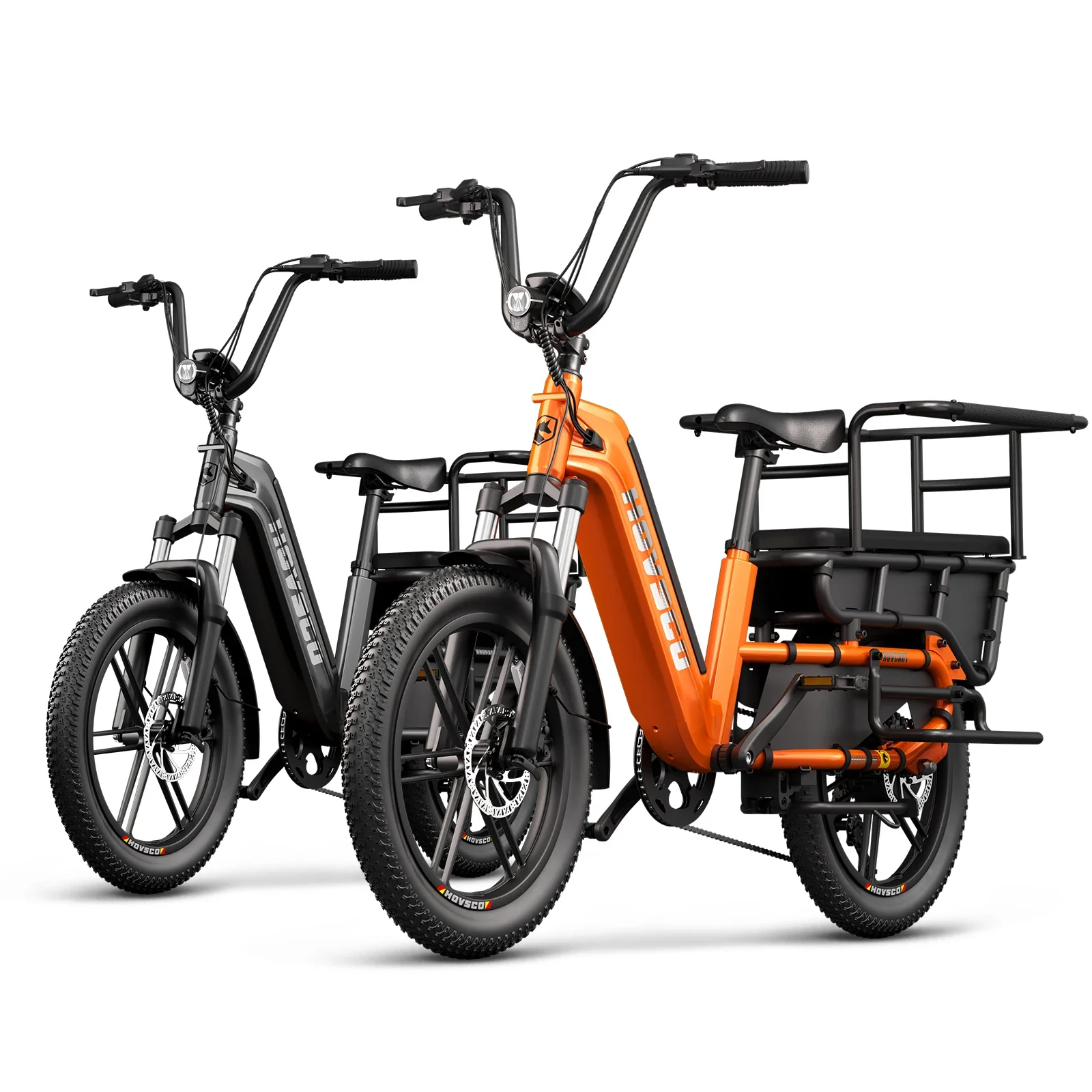Lastenrad 2025, 200 kg Nutzlast, 750-W-Motor, 48-V-Lithium-Akku, LCD-Display, USB-Ladeanschluss, Rückstrahler