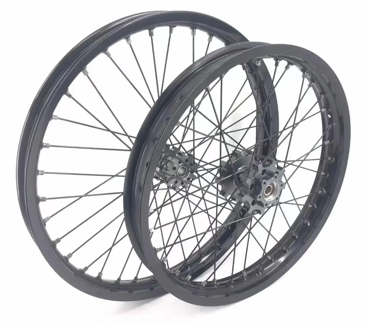 Koło do roweru elektrycznego Light Bee Wheels - 21" x 19" x 18" x 16" x 18", stop, anodowane
