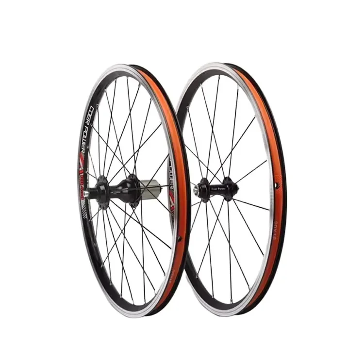 Koła rowerowe składane ze stopu aluminium - 20" i 22" (451 mm i 406 mm) z piastami